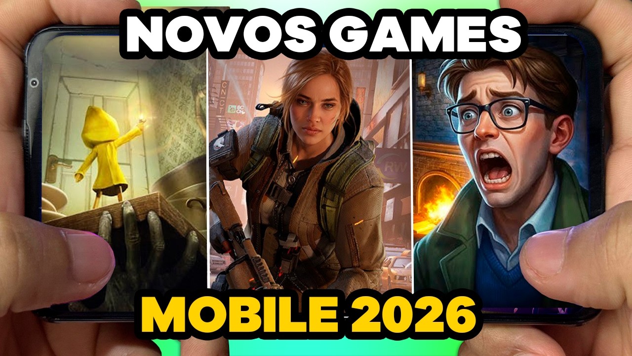 SAIU NOVOS JOGOS INCR&Iacute;VEIS PARA ANDROID 2026