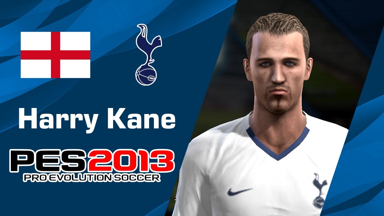 HARRY KANE (Inglaterra & Tottenham Hotspur) PES2013 face