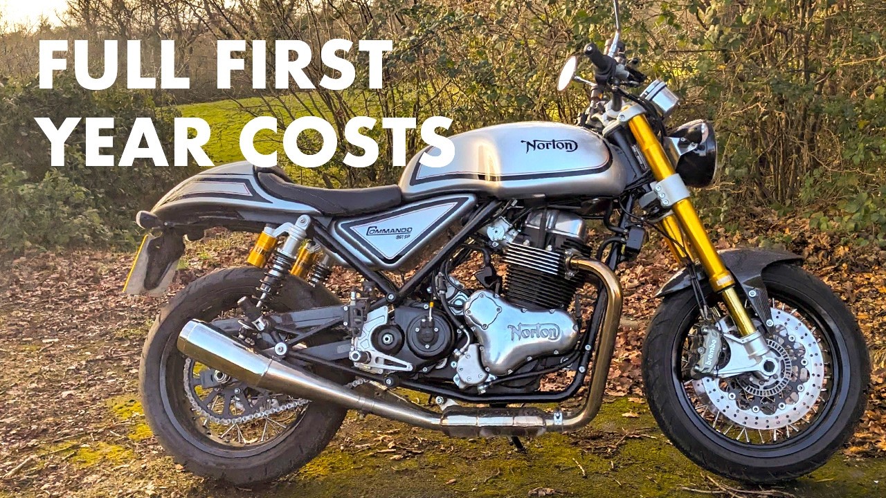Полная стоимость эксплуатации моего дешевого мотоцикла Norton Commando с пневматической подвеской...