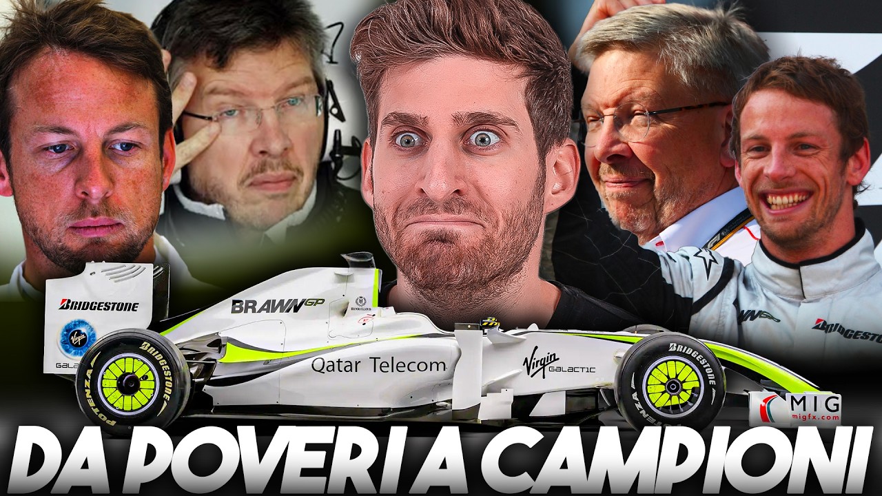 DALLA BANCAROTTA al MONDIALE - La favola della BrawnGP