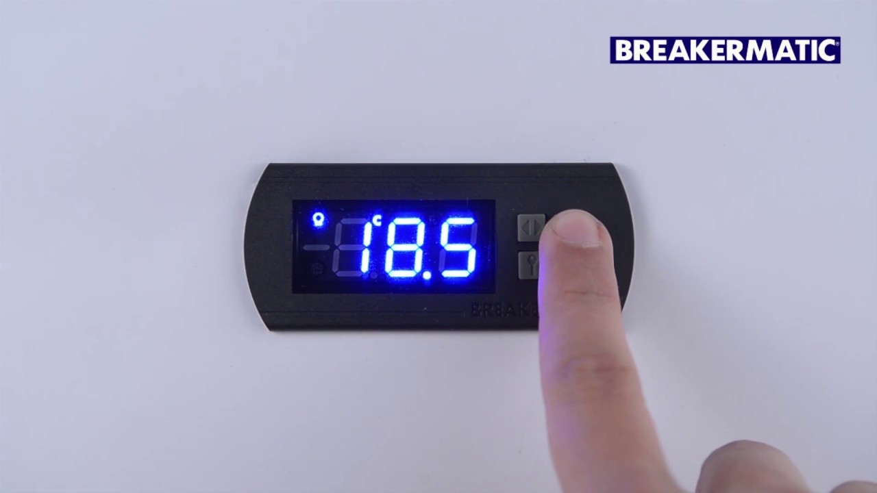 BREAKERMATIC CTP711 721 732 Cambio de temperaturas de trabajo , limites maximo y minimos y alarmas