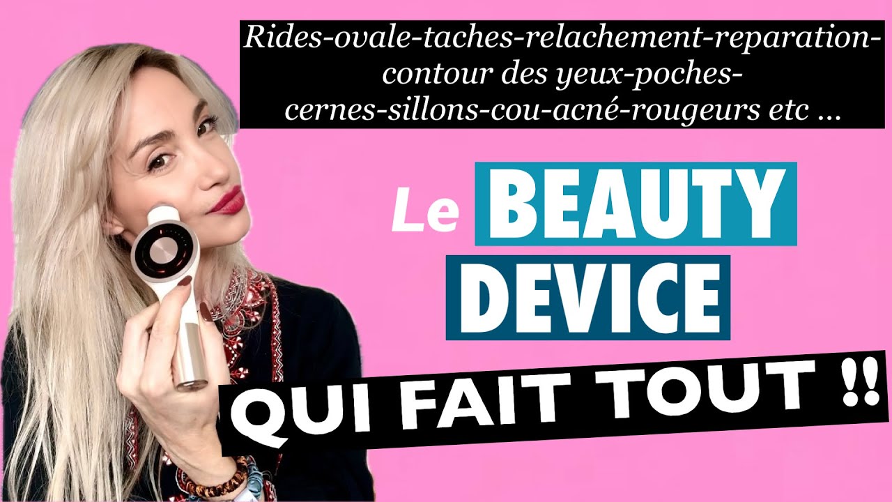 ⚠️RIDES, RELÂCHEMENT, OVALE, TACHES, CERNES, IMPERFECTIONS, PORES… : le BEAUTY DEVICE qui fait TOUT