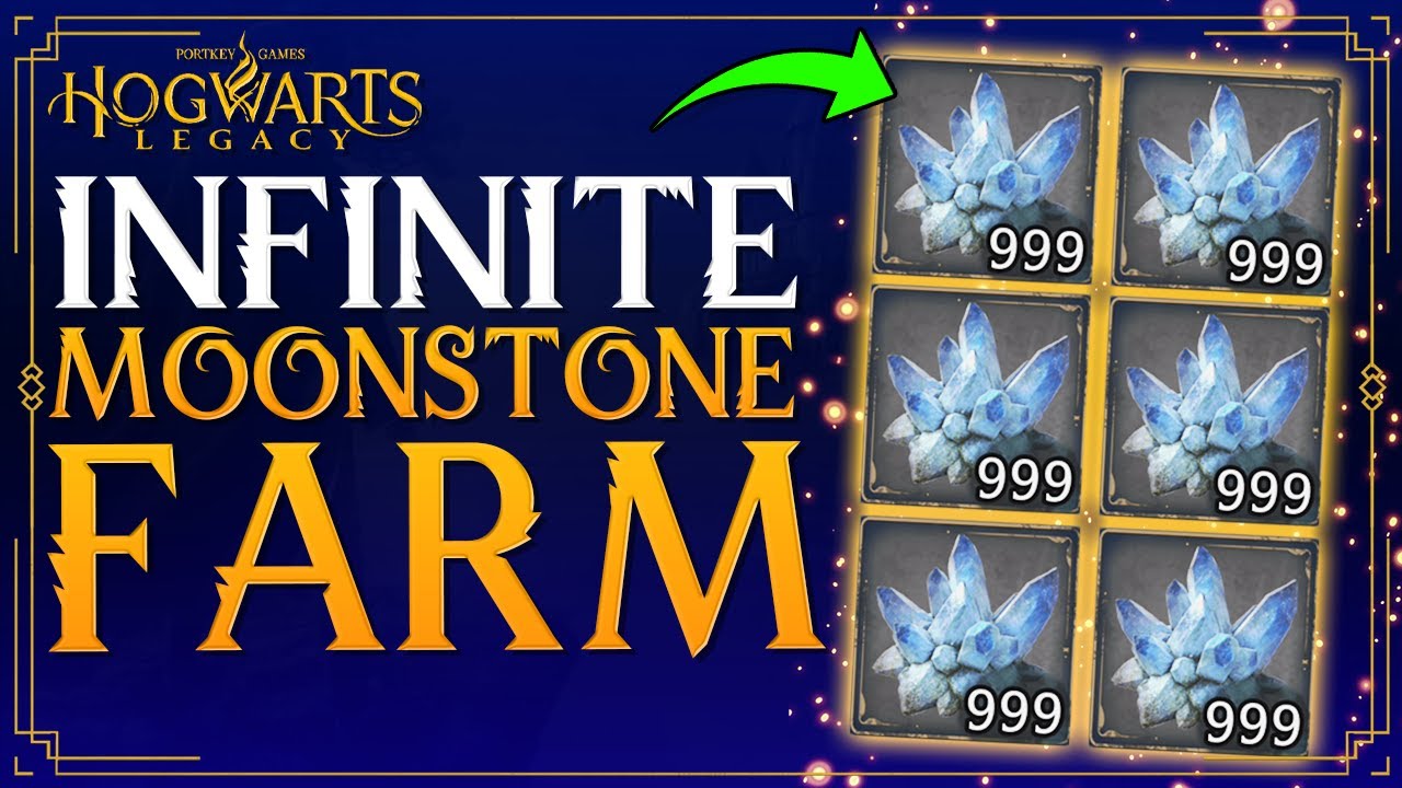Hogwarts Legacy INFINITE MOONSTONE FARM EXPLOIT - How To Get Unlimited Moonstone Fast & Easy Guide