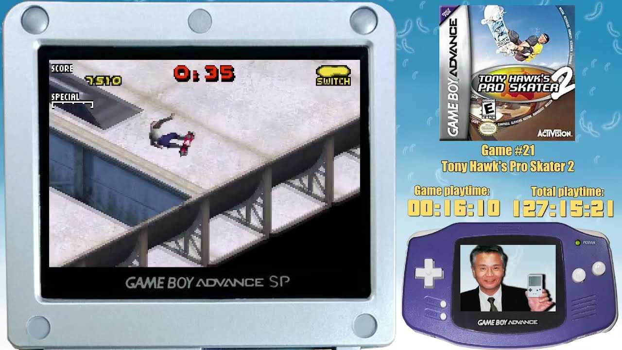 Tony Hawk's Pro Skater 2 [GBA 20 for 20 #21]