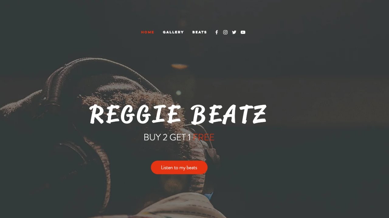 How to make a beat selling website for FREE in 2023 with WIX