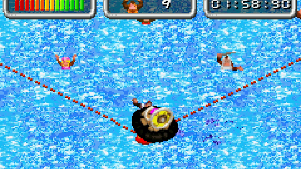 Donkey Kong Country 3 (GBA) - Funky's Rentals - Challenge 3: Protect