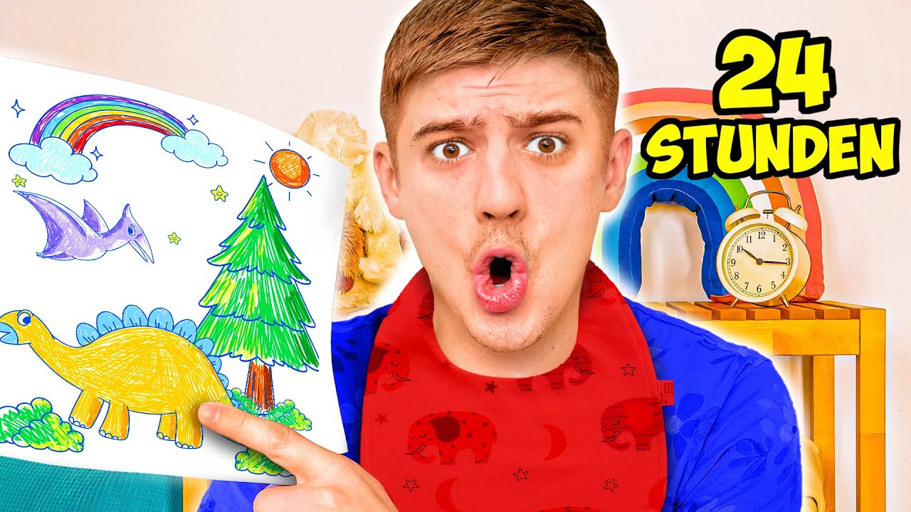 24 Stunden im Kindergarten !