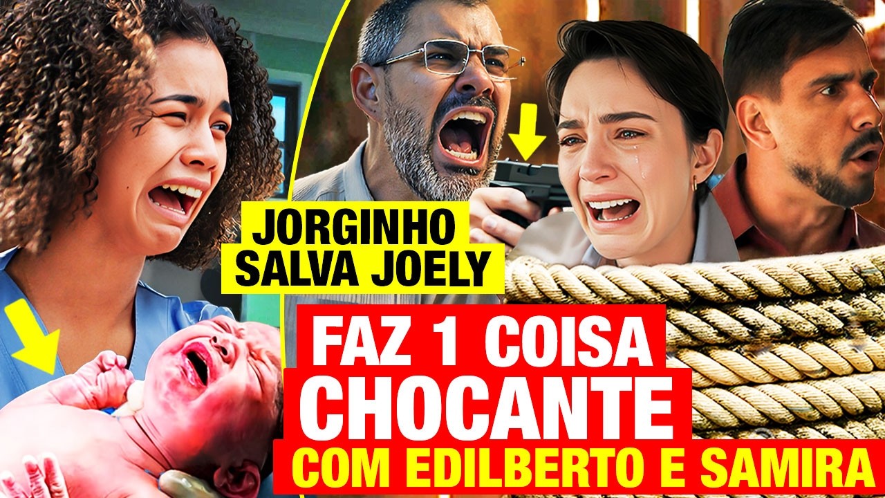 TR&Ecirc;S GRA&Ccedil;AS: JORGINHO CONSEGUE SALVAR JOELY? - RESUMO DA NOVELA TR&Ecirc;S GRA&Ccedil;AS