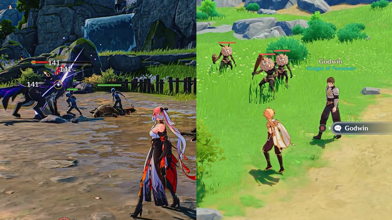 Open World NPC Comparison