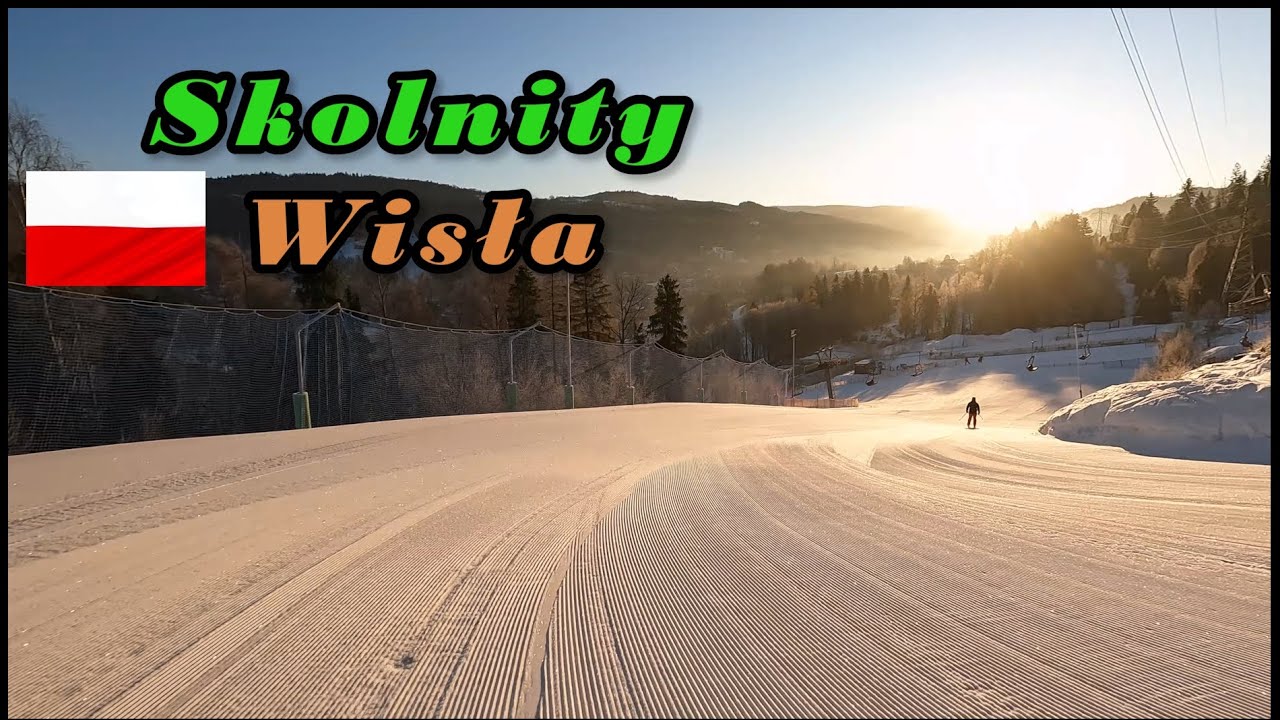 🇵🇱 Skolnity - Wisła - 18.01.2026 - Pusty stok i perfekcyjny sztruks! Niebieska i Czerwona trasa. 
