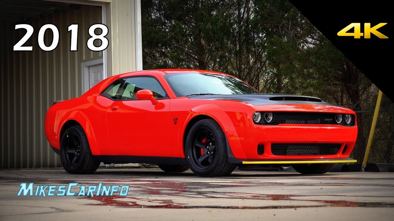 👉 2018 Dodge Challenger SRT Demon - Detailed Look in 4K