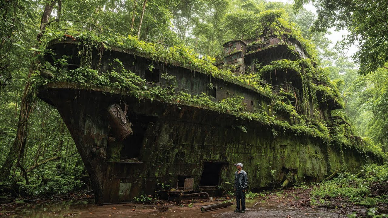 Abandoned USS Nimitz Found in Vietnam Jungle | Complete Silent Restoration