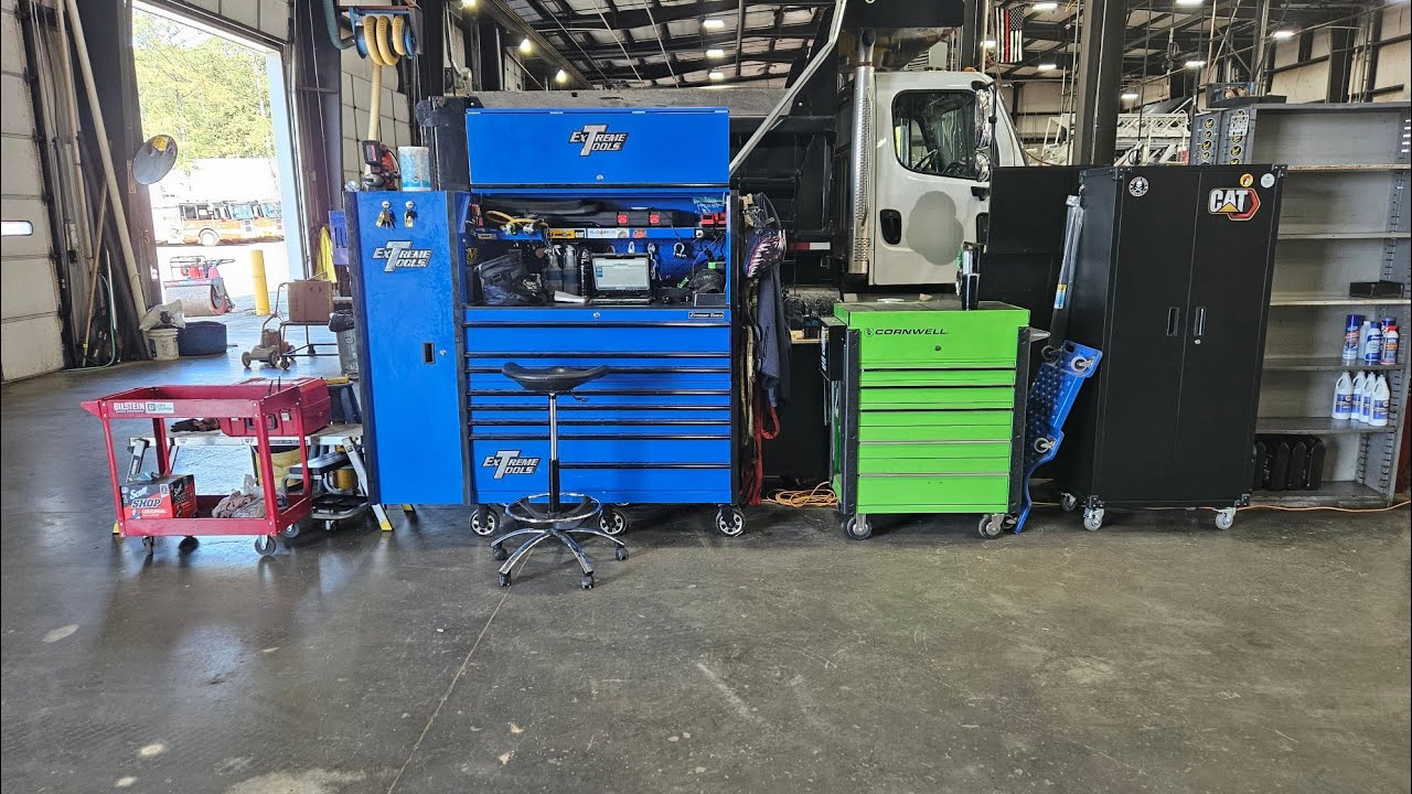 Toolbox Tour Diesel Mechanic Heavy Equipment & Truck Tech. #dieselmechanic #heavyequipment #diesel