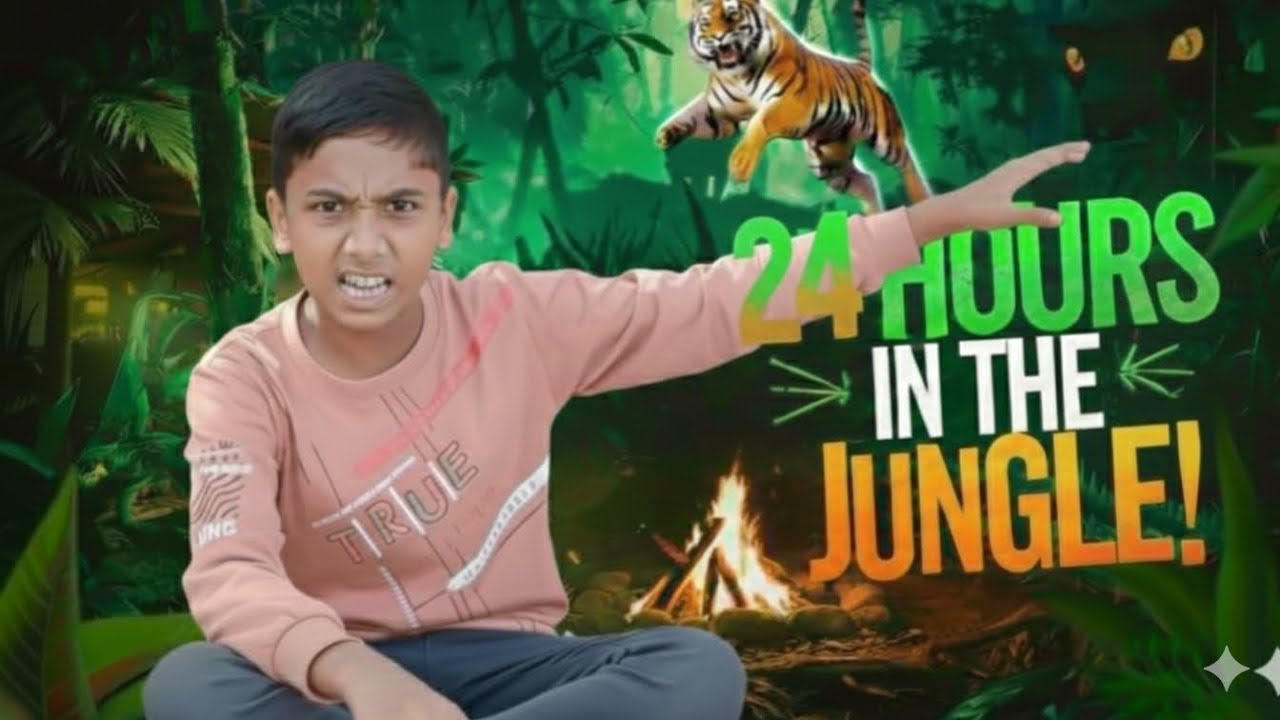 24 Hours in the Jungle - Real Survival Experience!