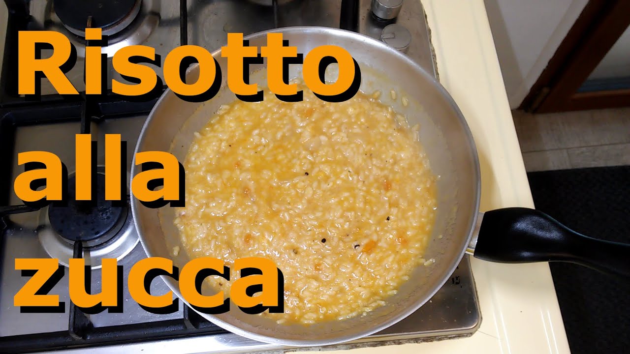 Risotto alla zucca in Padella