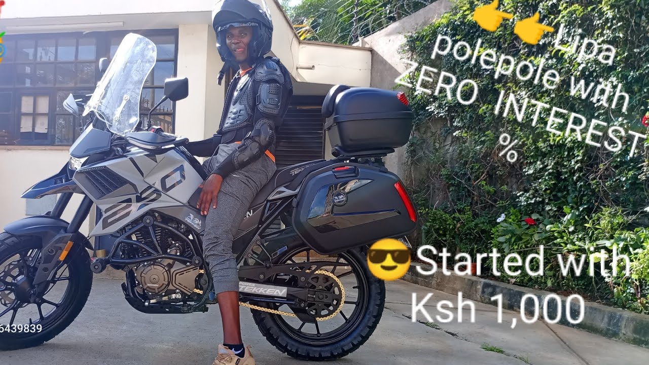 FROM KSH 1000 TO OWNING A TEKKEN MOTORCYCLE .DISCOVER THE LIPA POLEPOLE METHOD  #tekken250cc #bikers