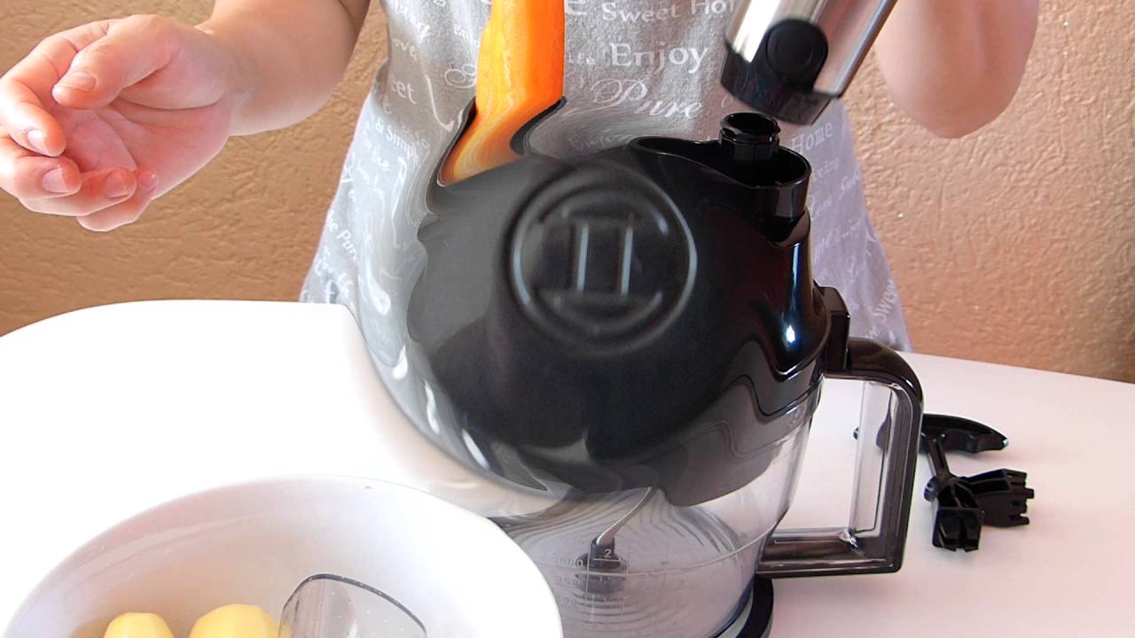 Bosch MSM881X2 MSM88190 Hand Blender Stabmixer for Cutting Carrots and Potatoes / Diced Carrots