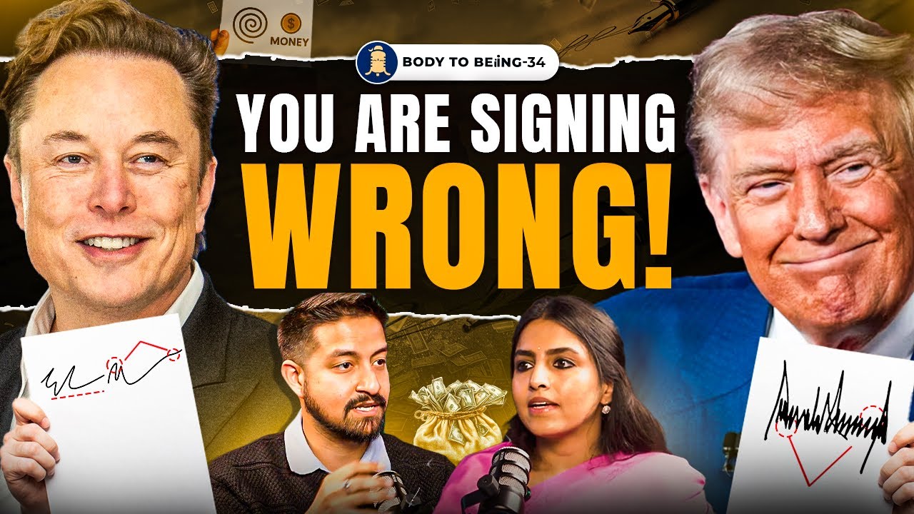 Learn how to Sign- Money, Luck & Handwriting Analysis | Mr. Nitin Sharma on Body To Beiing | Shlloka