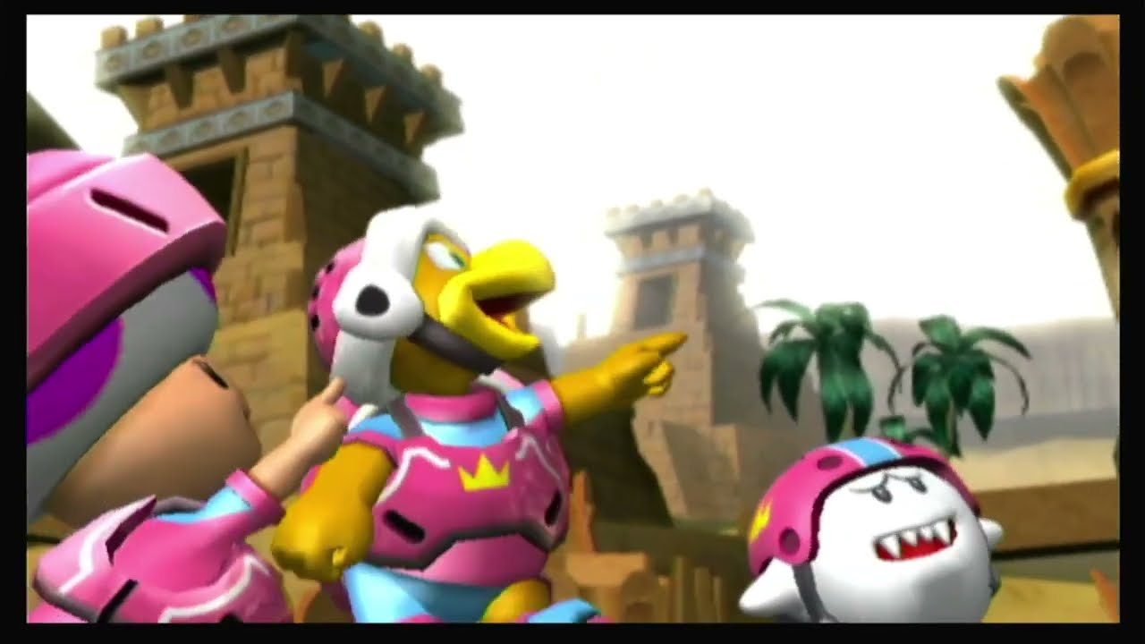 Mario Strikers Charged - Road to Striker Cup (Normal) Peach - Part 1: Fire Cup (Team Request #5)