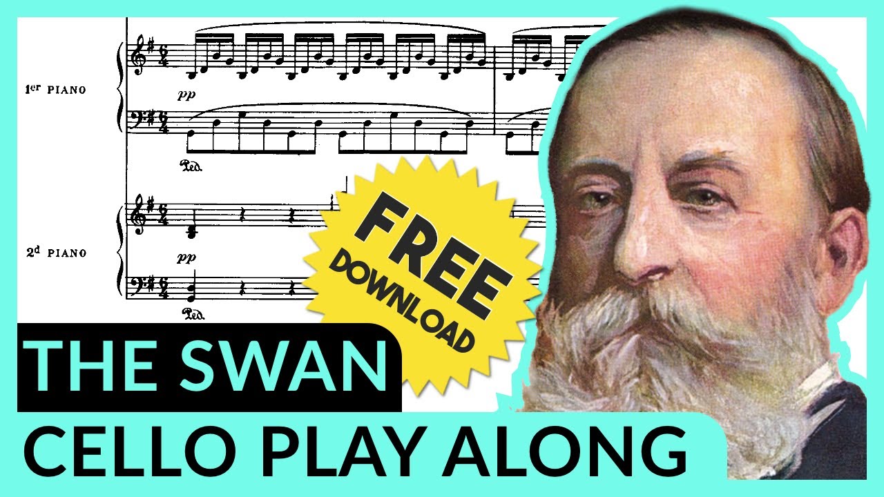 Saint-Saëns - Accompaniment | The Swan, for Cello and 2 Pianos \ Carnival of the Animals