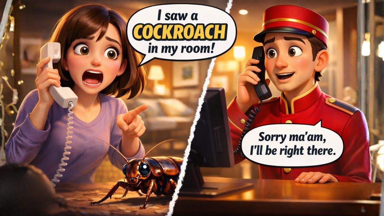 20 Real Life Hotel Conversations - English Speaking Practice ( A1 A2 )