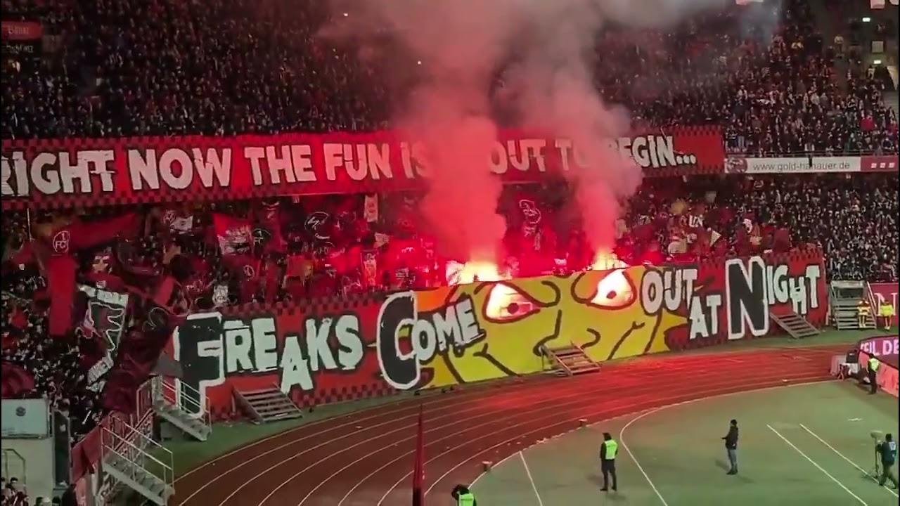 Ultras Nürnberg Choreo gegen den KSC | 1. FC Nürnberg vs. Karlsruher SC | 13.02.26 #ultras #bda