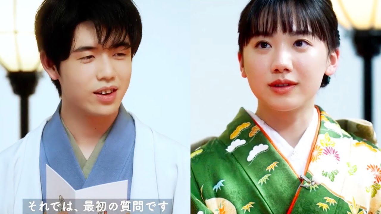 藤井聡太20歳から芦田愛菜18歳へ「今ハマっている音楽は?」に質問／サントリー「伊右衛門」スペシャル対談