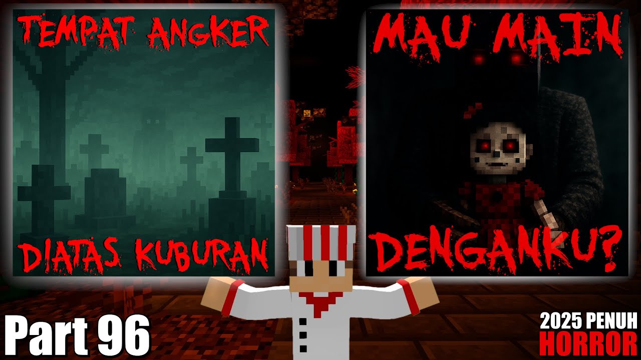 10 Creepypasta PALING SERAM & PALING ANEH di Minecraft & Roblox! - Creepypasta #96