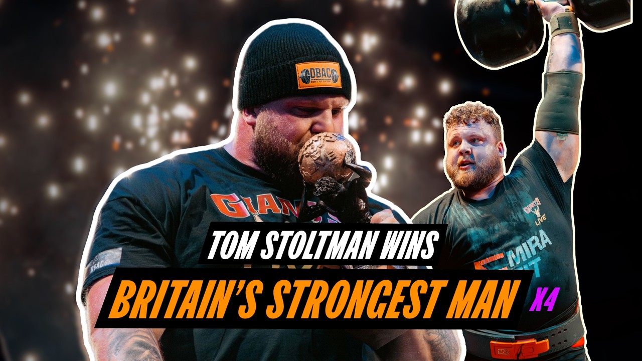 TOM STOLTMAN WINS BRITAIN’S STRONGEST MAN 2026 (4x CHAMPION!)