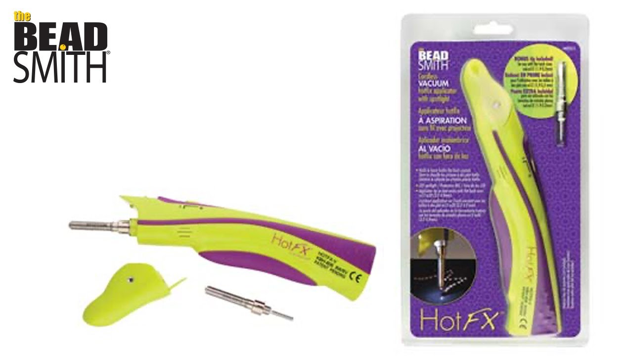 Beadsmith HotFX Cordless Vacuum Applicator  for hotfix flatback crystals