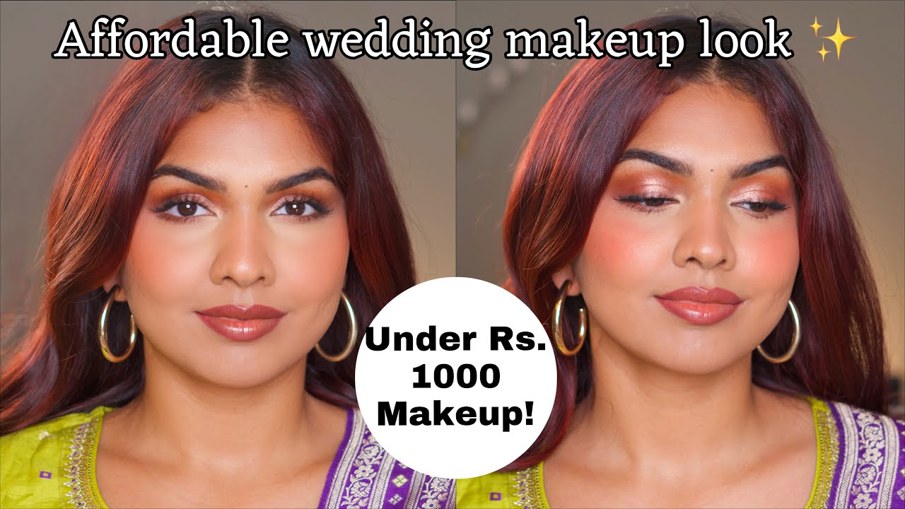 AFFORDABLE MAKEUP for WEDDINGS | Soft glam look 🥰