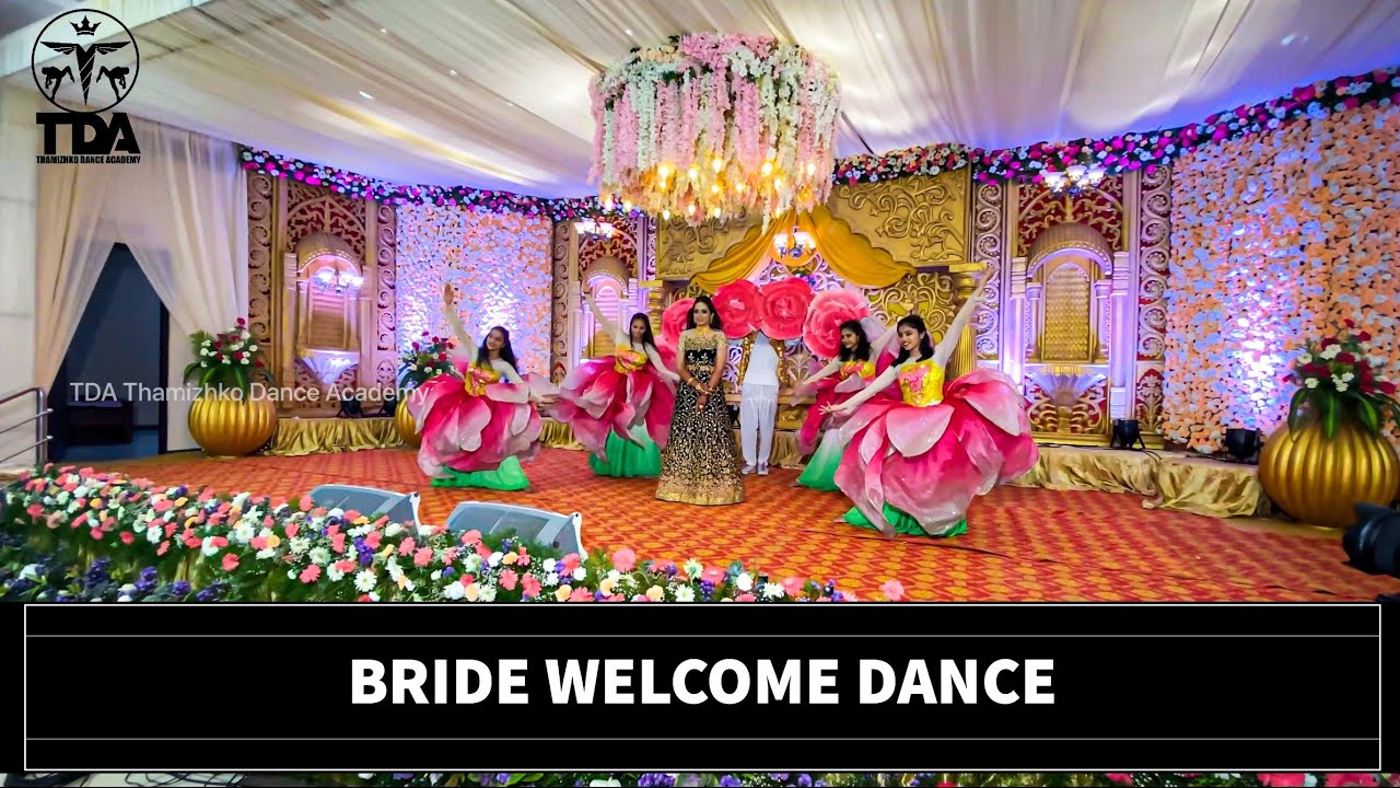 Beautiful Bride Amazing ENTRY Dance Performance - TDA Thamizhko Dance Academy |Ph 9629625411