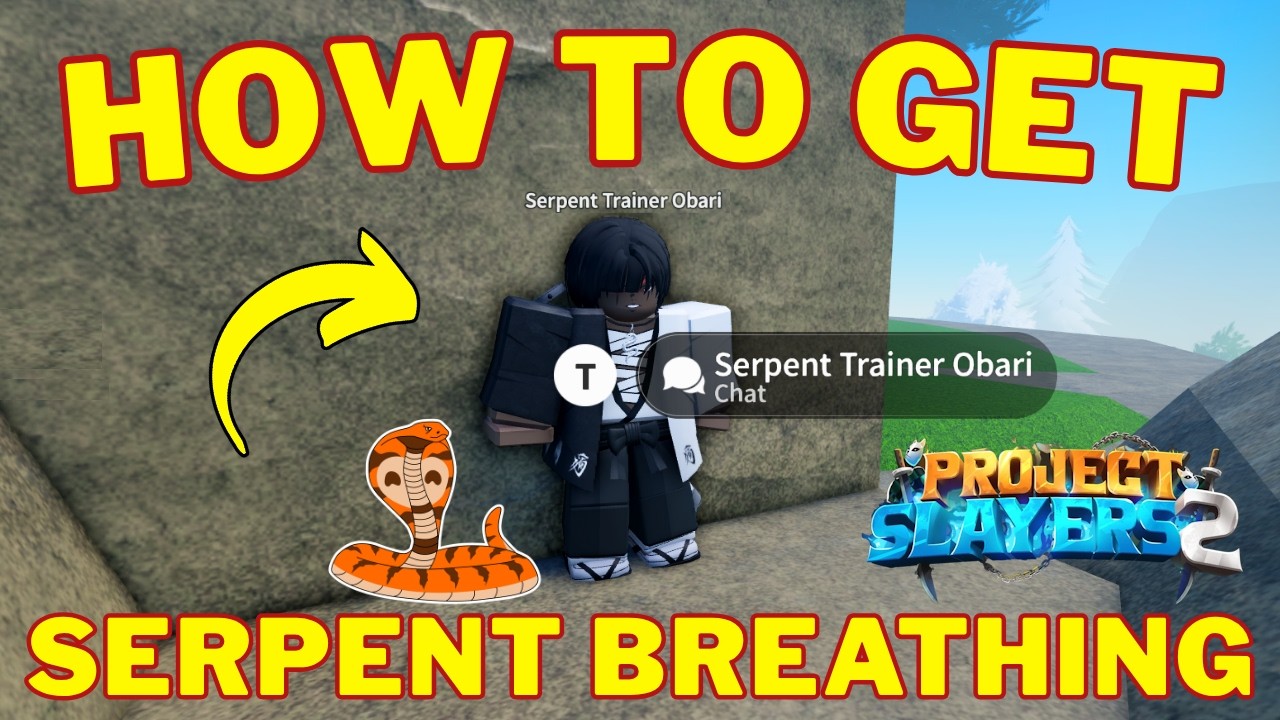 How To Get Serpent Breathing in Project Slayers 2 | Serpent Breathing Trainer Location | Roblox
