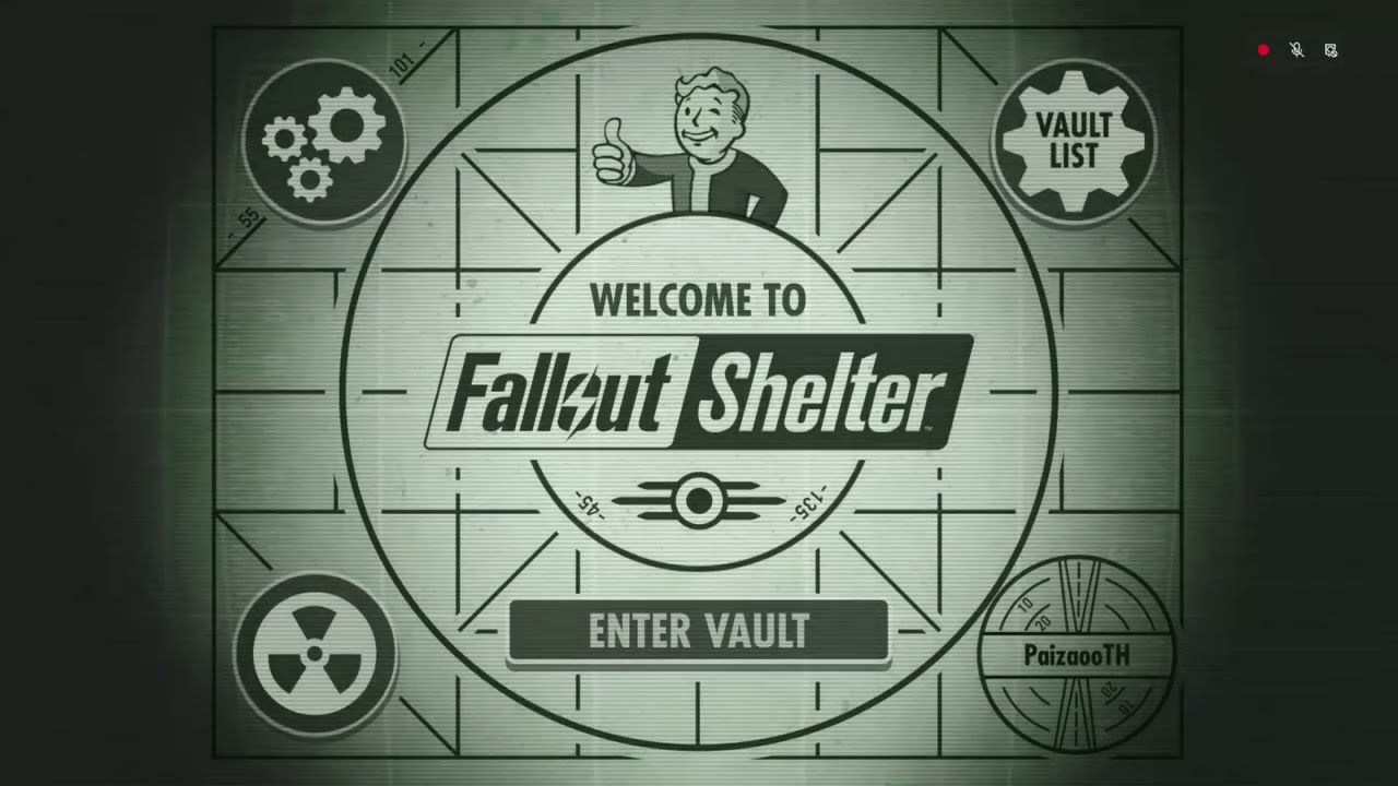 Fallout Shelter | Dynamic/Music Menu | XBOX ONE X