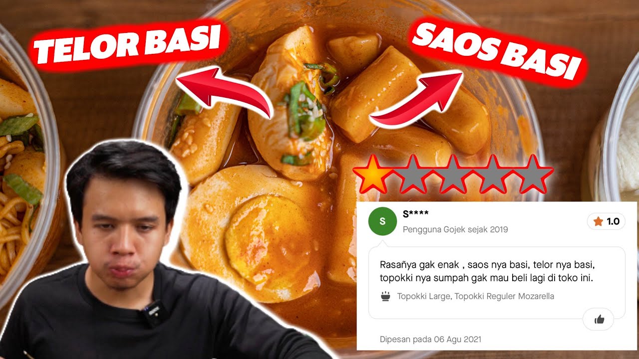 MAKANAN KOREA RATING RENDAH ❗BENERAN SERBA BASI ❓❗- SAD FOOD