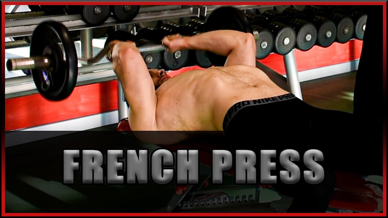 French press per tricipiti