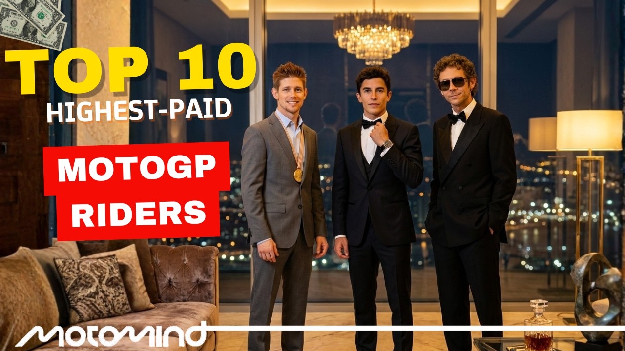 Top 10 Richest MotoGP Riders of All Time