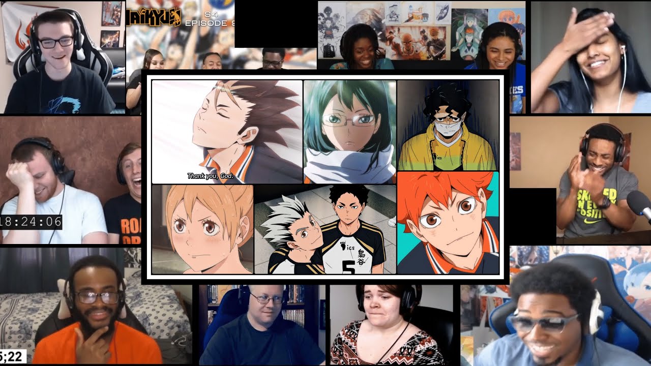 Everyone's Night ||  Haikyuu!! To The Top Season 4 Episode 9 Reaction Mashup