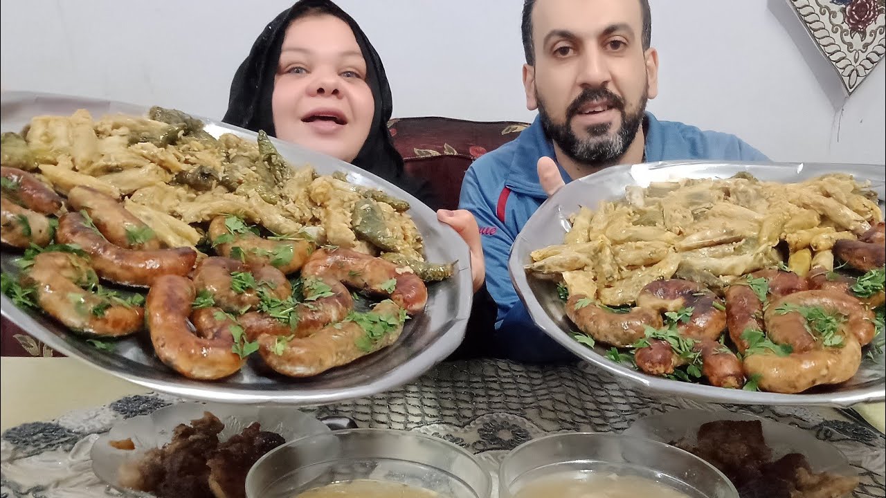 تحدي المحشي ولا رجيم ولا دايت مع ام جني هتخسي يعني هتخسي هههههههههه والعقاب 😆😆