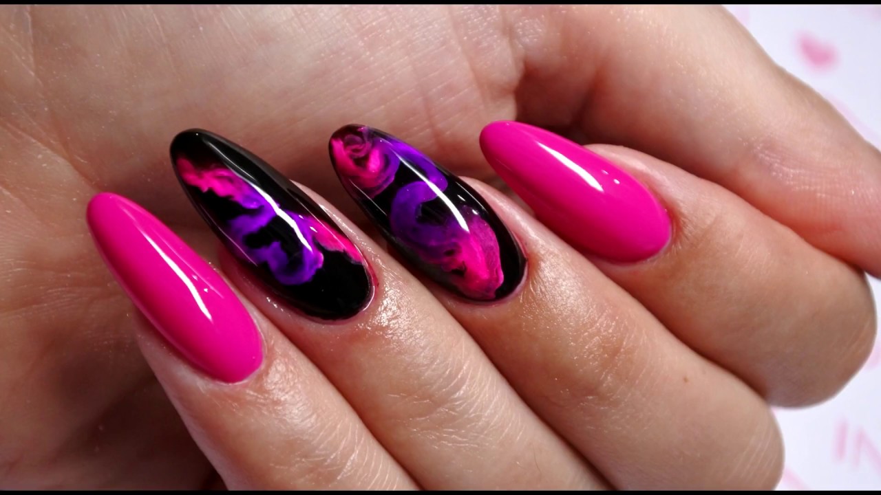 Smoke Powder Nails Indigo