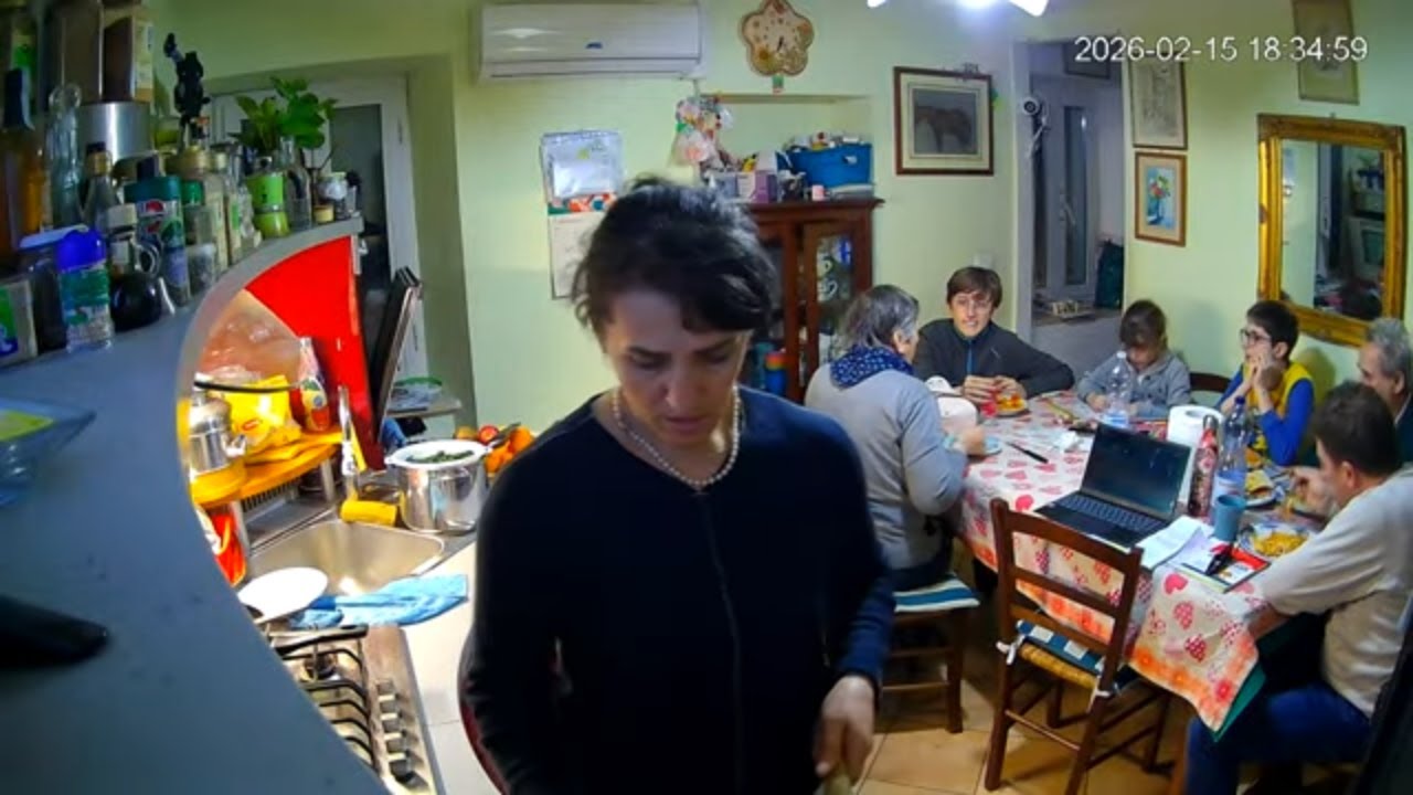 🔴 24/7 LIVE: Italian Family Real Life - Uncut & Unscripted - CasaMonika Live - CAM 2