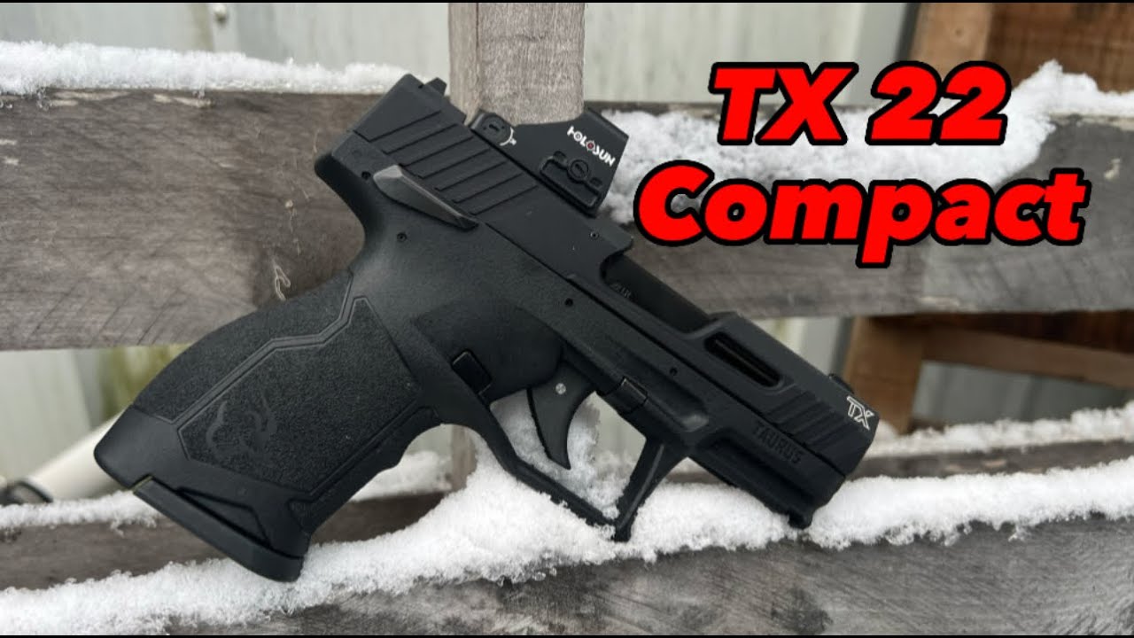 The NEW Taurus TX 22 Compact  |  Super Reliable 22lr pistol!