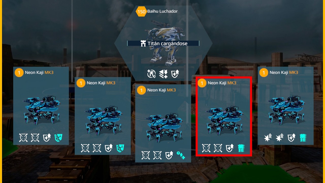 Kaji + Новый дрон Myia: 100% Восстановление Серого Урона | War Robots WR