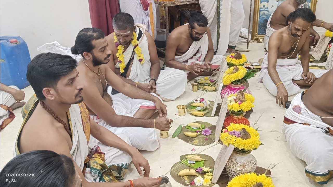 29th January 2026 Kalasa Sthapana