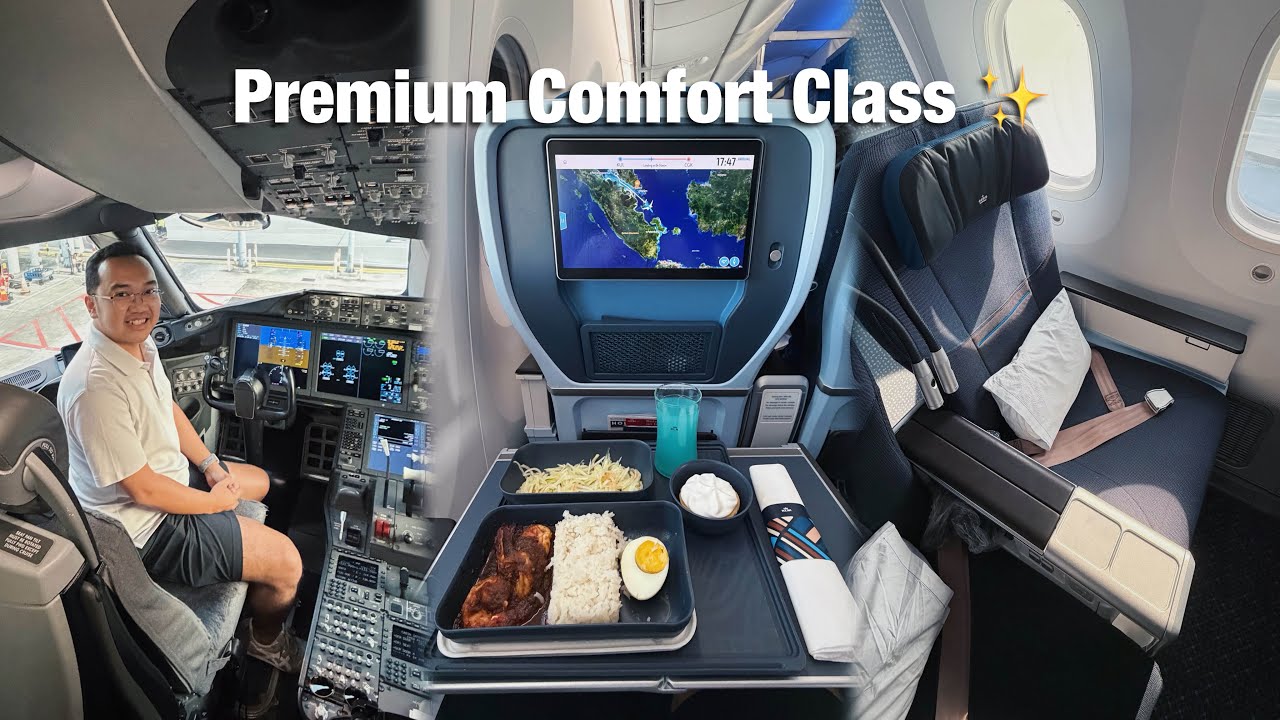 REVIEW KLM Premium Comfort Boeing 787-9 Dreamliner, Kuala Lumpur - Jakarta (KL809)