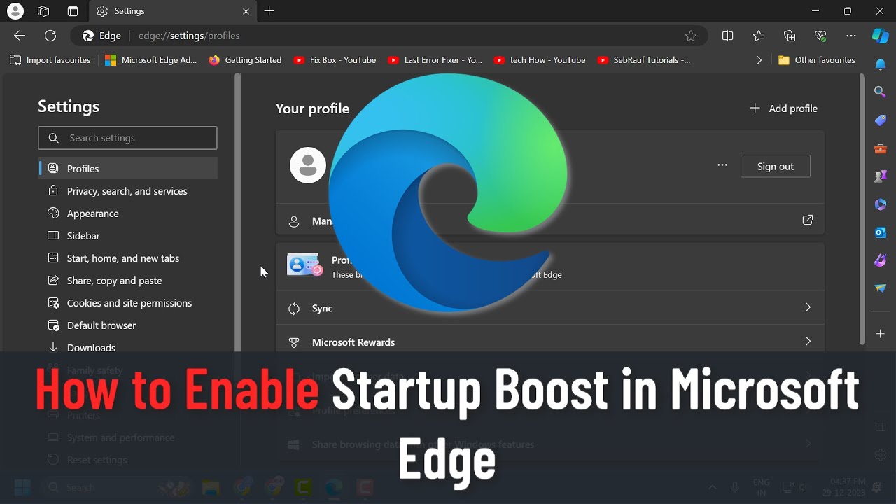 How to Enable Startup Boost in Microsoft Edge (Tutorial)