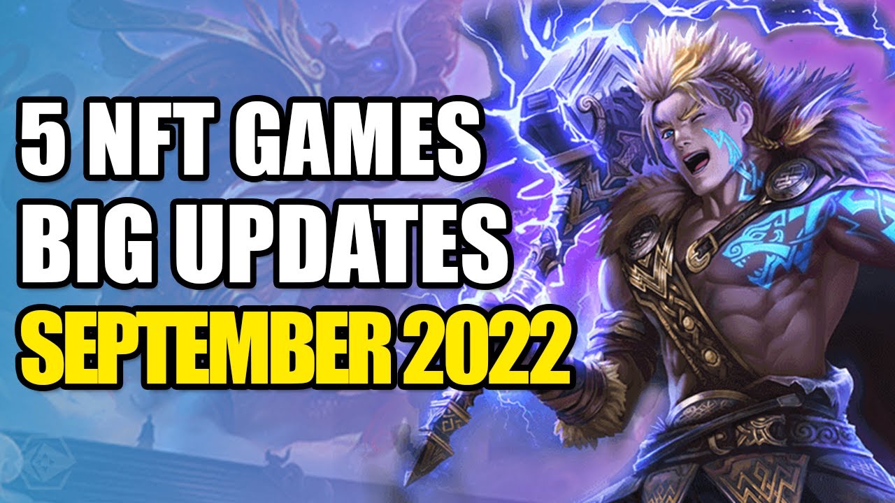 5 P2E Games To Watch in September 2022