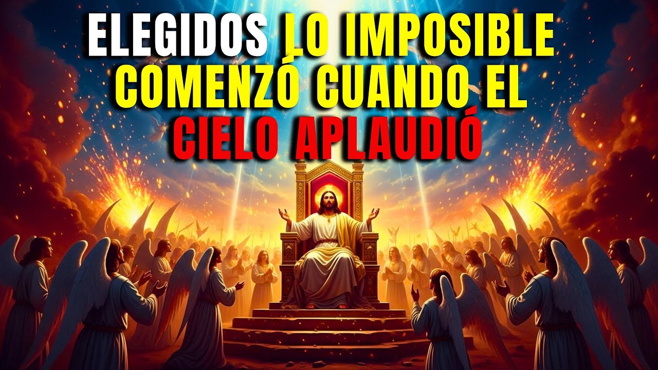ELEGIDOS TOCARON EL CORAZÓN DE DIOS – EL CIELO ESTÁ DE FIESTA, NO SE DETENGAN AHORA!