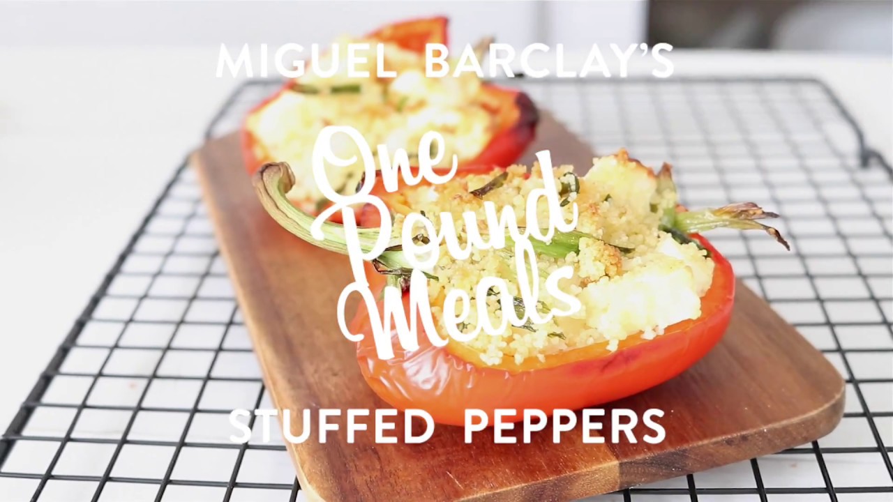 ONE POUND MEALS: &pound;1 Stuffed Peppers by Miguel Barclay