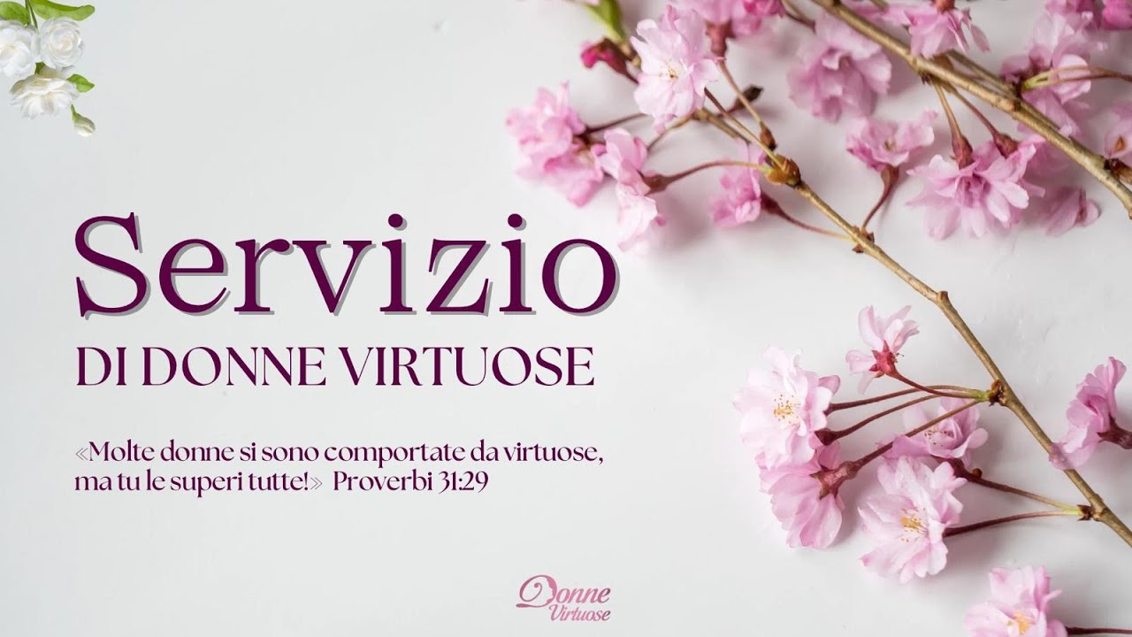 Servizio di Donne Virtuose | 29.01.2026